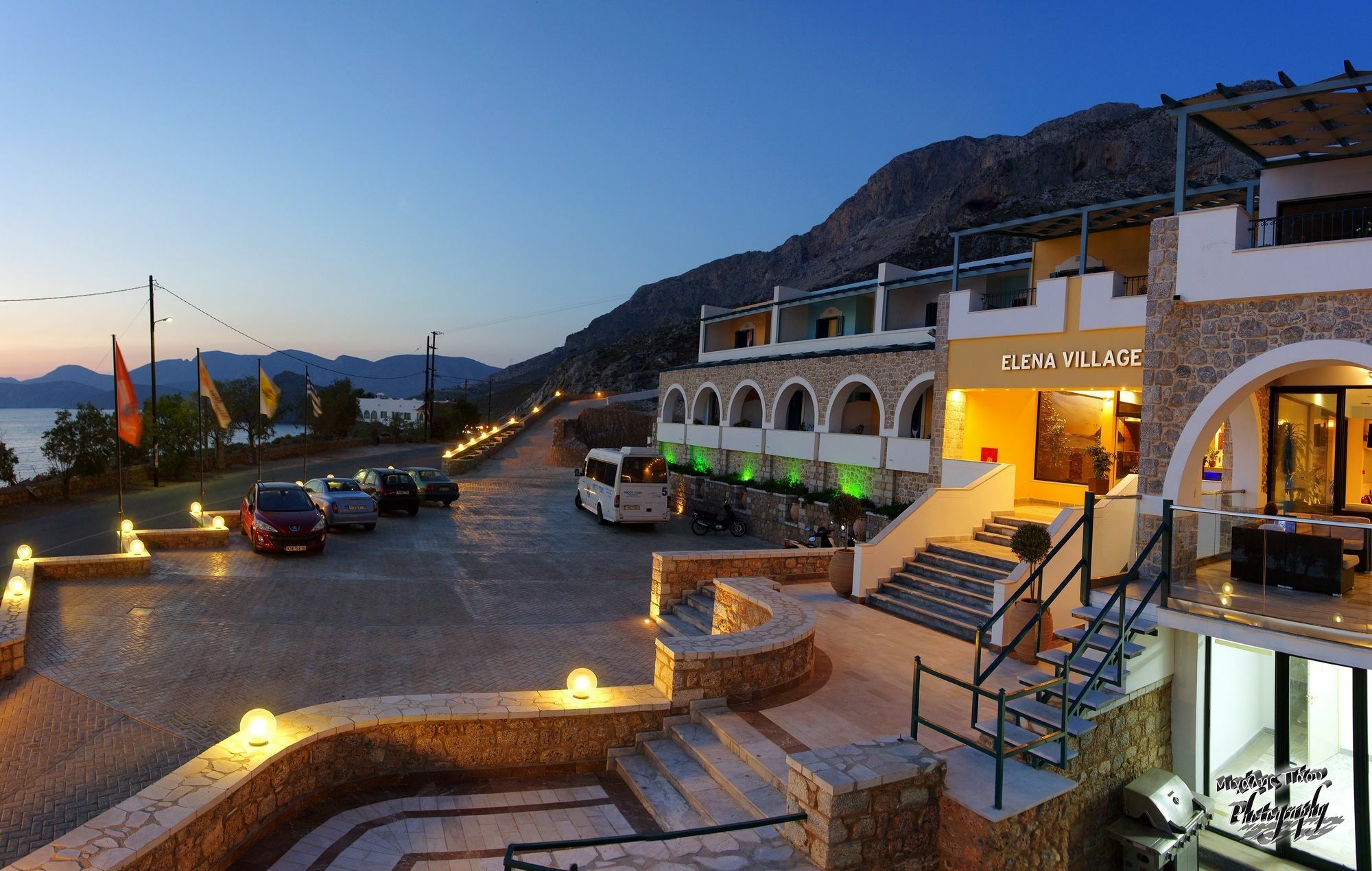 Elena Village Hotel & Suites Myrties Exterior photo